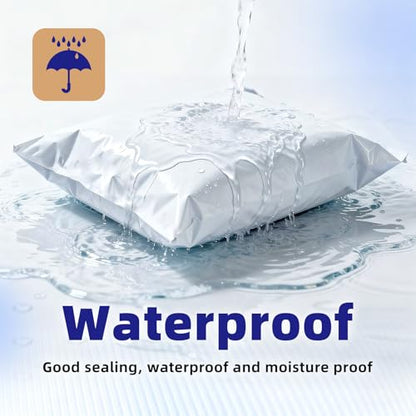 100pcs 10x13 Inch Poly Mailers For Shipping And Self Seal Packaging - color: White, size: 10" x 13"100pcs