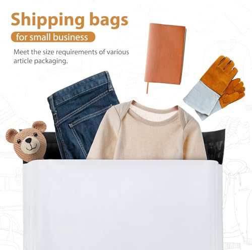 Metronic Poly Mailers 19x24 600PC Shipping Bags for Clothes Small Business - color: White, size: 19x24 600PC