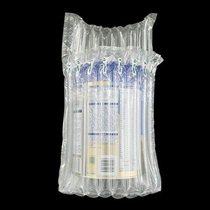 20 Pack Milk Powder Can Protector Travel Transport Inflatable Column Packaging Air Bags Air Filled Column Shockproof Cushioning with 1 Pump random colour