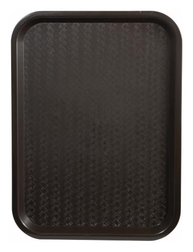 Winco Fast Food Tray, 14 by 18-Inch, Brown - color: Brown, size: 14" x 18"
