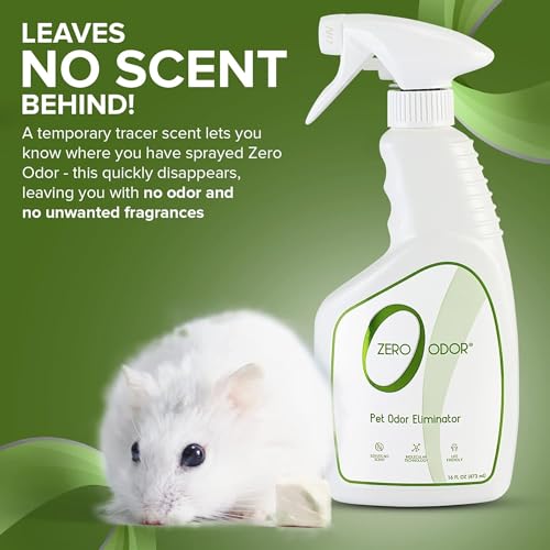 Zero Odor Pet Odor Eliminator Spray for Dog & Cat Urine, Carpet Deodorizer - size: 16 Fl Oz (Pack of 1)
