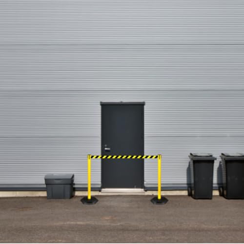 Pittman 751750 QChamp WeatherTough Outdoor Retractable Belt Barrier Set
