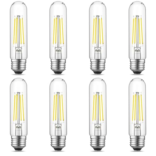 5" T10 Tubular LED Light Bulb, 60W Eq, Dimmable, Daylight 5000K, 8-Pack - color: Daylight, size: 5 Inch- 8 Count