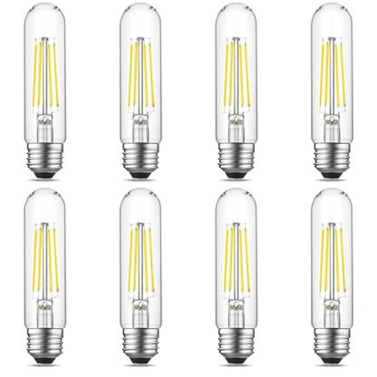 5" T10 Tubular LED Light Bulb, 60W Eq, Dimmable, Daylight 5000K, 8-Pack - color: Daylight, size: 5 Inch- 8 Count