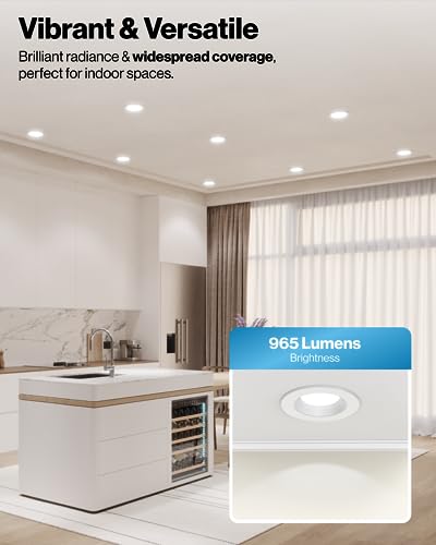 Sunco 12 Pack 6 Inch Retrofit LED Recessed Lighting Can Downlight, 13W=75W - color: 2700K Warm White