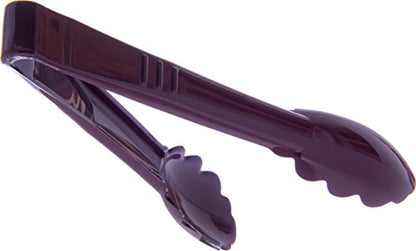 Carlisle FoodService Products Carly Salad Tong, 9" Utility Tong, 12 Pack - color: Brown, size: 9" Utility Tong, style: 12 Pack