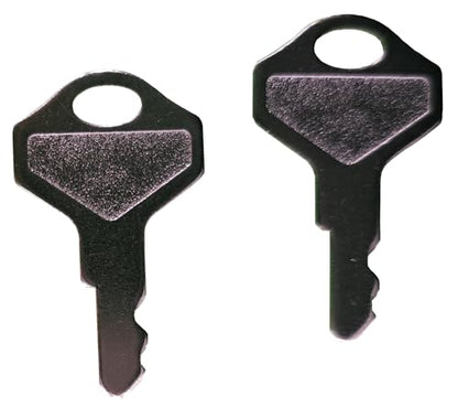 010 Key for Drawers with 010R or 010L Locks - Fits Many POS Registers, Chrome
