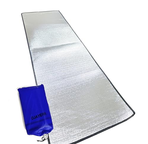 Camping Mat Insulated Sleeping Pad 78" x 39" Tent Floor Thermal Blanket