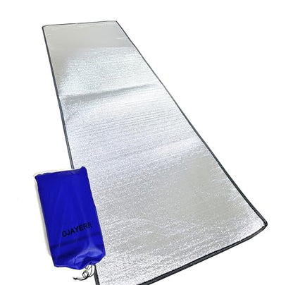 Camping Mat Insulated Sleeping Pad 78" x 39" Tent Floor Thermal Blanket