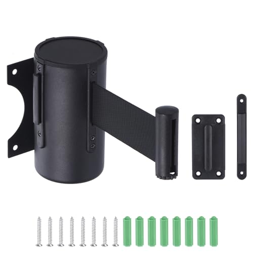 PATIKIL Fixed Wall Mount Retractable Belt Barrier 16.4 Feet