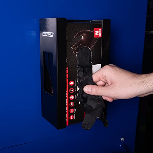 OEMTOOLS Magnetic Glove Dispenser with 4 Powerful Magnets - color: Black