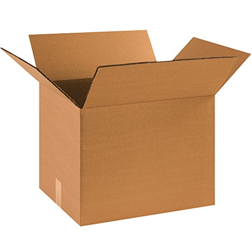 Partners Brand PHD181414DW Double Wall Boxes, 18"L x 14"W x 14"H, Kraft (Pack of 15)