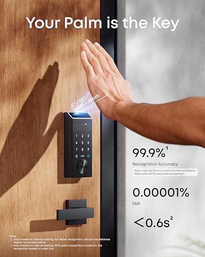 eufy Security Smart Lock FamiLock E34 with Palm Vein Recognition - style: Palm Vein