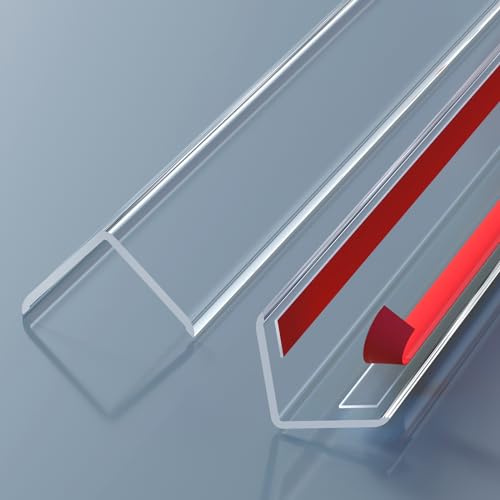 Self-Adhesive Clear Wall Corner Protector - 2Pack, 16" x3/4" - color: Clear, size: 16" X 3/4"