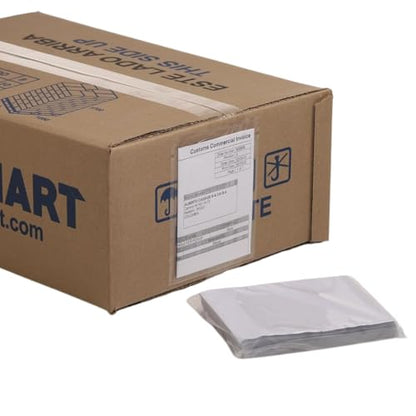 100 Units, 4.5"x5.5" Clear Packing List Shipping Pouches – Heavy Duty Self-Sealing Adhesive Envelopes, Waterproof & Tear-Proof – Ideal for Labels, Invoices & Documents - size: 4.5"x5.5" | 100 Units