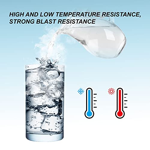 HIGIINC 17 OZ Plastic Cups Reusable Unbreakable Plastic Drinking Glasses Set of 12，Highball Plastic Tumblers & Water Glasses, Acrylic Glasses Drinkware Iced Tea Glasses BPA Free, Dishwasher Safe