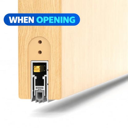 Automatic Door Sweeping Bottom Aluminum Alloy 36-inch