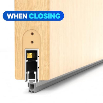Automatic Door Sweeping Bottom Aluminum Alloy 36-inch