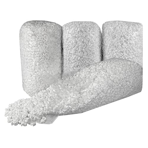 White Packing Peanuts, 14 Cu Ft - color: White, size: 14CuFT