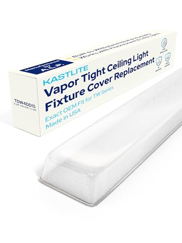 KASTLITE Vapor Tight Fixture Lens Cover Replacement, TDW4DD15, 4-Pack - size: ALP-TDW4DD15