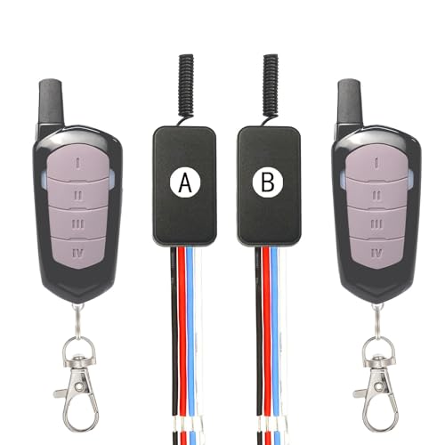 2 Way Mini Wireless Light Switch Kit,DC5V-30V 3A Relay - size: 5V-30V-3A-2Way-Mini Switch