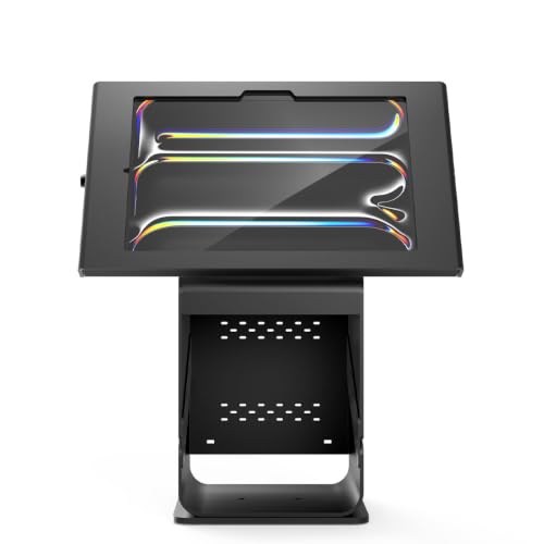 Compulocks iPad Pro M4/M5 11", Apex Enclosure Tablet Printer Kiosk - Black - size: iPad Pro M5