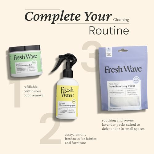 Fresh Wave Original Odor Eliminator Gel 2-Pack 15 oz & 7 oz Air Freshener - size: 22 fl oz (Pack of 2: 15 fl oz & 7 fl oz)