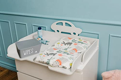 Moorfowl Baby Wipe Dispenser for Bathroom,8.2L x 4.9W x 3.9H inches - color: Grey New