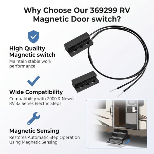 Rv Electric Step Magnetic Switch 369299 Compatible with Kwikee 32 Series