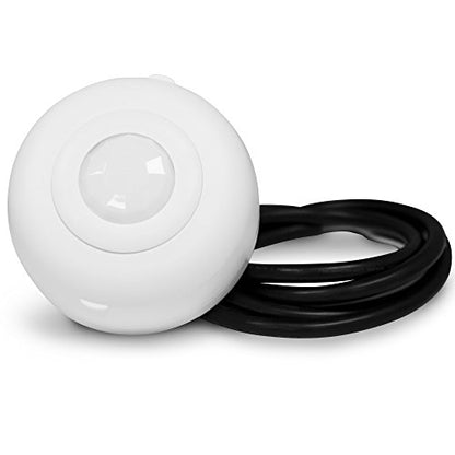 Enerlites MPC-52V PIR Ceiling Sensor, Ceiling Occupancy Sensor, Ceiling Light Sensor, Occupancy Sensor, Commercial Grade 360 Degree FOV, 800 Sq. Ft Coverage, 120-277VAC, White - size: Commercial Ceiling Sensor