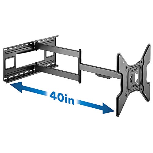 Mount-It! Long Arm TV Wall Mount, 40" Extension, 32-70"