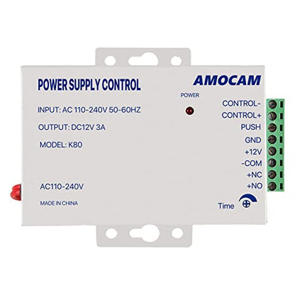 K80 Power Supply Control, 12V DC Door Access Control Power Supply