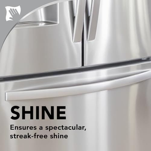 Weiman Stainless Steel Cleaner & Polish Spray with Cloth, Anti-Fingerprint - size: 22 Fl Oz (Pack of 1)