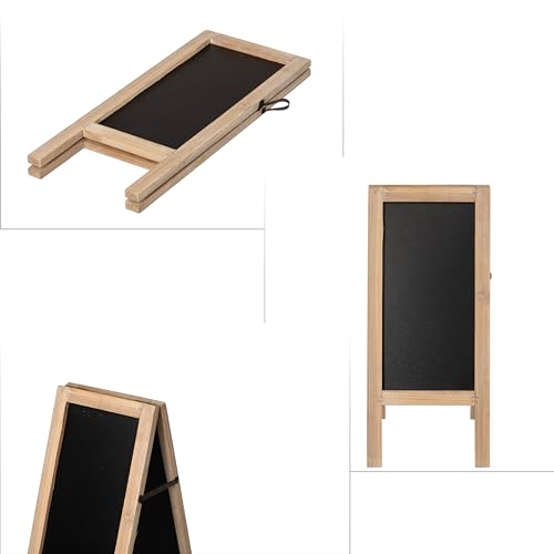 Vintiquewise 11-inch Wooden A-Frame Chalkboard Sign Double-Sided Menu Board Easel for Restaurant Cafe Bar Coffee Shop Bakery Wedding Party Home Business Kitchen Countertop & Tabletop Display, Single - size: Small