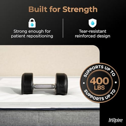Inspire Extra Large Super Absorbent Disposable Bed Pads for Incontinence Ultra Thick and Absorbent Bed Pads Disposable Adult | Puppy Pads | Pee Pads for Adults (Duramax 36" x 36") - size: Duramax 36" x 36"