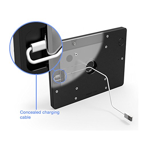 VidaMount Light Grey Enclosure and Fixed VESA Slim Wall Mount [Bundle] Compatible with iPad mini 1/2/3 - color: Light Grey, size: iPad Mini 1/2/3