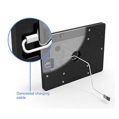 VidaMount White Enclosure and Fixed VESA Slim Wall Mount [Bundle] Compatible with iPad mini 1/2/3 - color: White, size: iPad Mini 1/2/3