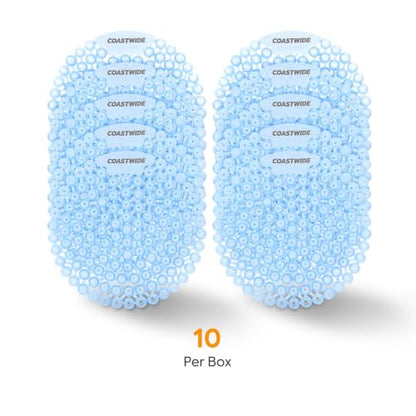 Coastwide Professional Urinal Screen, Linen Scent, 10/Box - style: Linen
