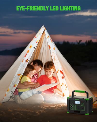 GRECELL Portable Power Station 999Wh 1000W - color: Black