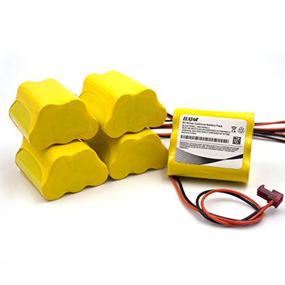 (5-Pack) 6V 800mAh Ni-Cd Battery for Sure-Lite 026-149, CUSTOM-55