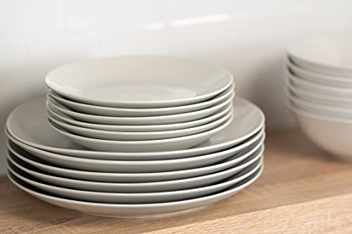 10 Strawberry Street Simply White 7.5" Coupe Salad Plate, Set of 6 - size: Salad Plate, style: Coupe