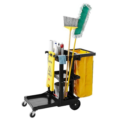 Rubbermaid Commercial Products Caution Wet Floor Sign Multilingual 26in - color: Yellow 2-Sided, size: 26 inch, style: Caution Sign