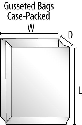 36 X 36 X 72 4 Mil Clear Pallet Covers 40/Roll - Laddawn 10700