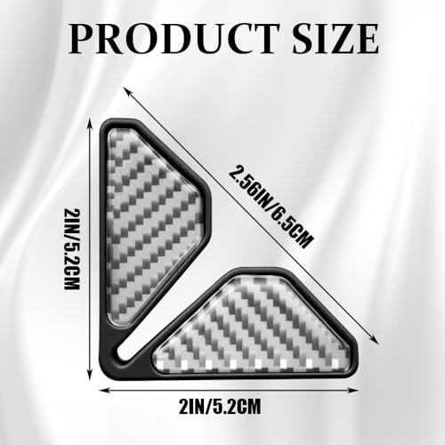 2PCS Car Door Corner Guards, Car Door Edge Guards, Carbon Fiber Anti-Collision Vehicle Corner Protector, Auto Accessories Self-Adhesive Edge Protection Cover for Most Vehicles (White) - color: White