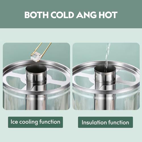 4.4Gallon Beverage Dispenser, Stainless Steel Drink Dispensers for Parties - size: 4.4Gallons