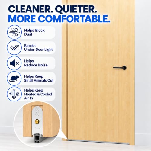 Automatic Door Sweeping Bottom Aluminum Alloy 36-inch