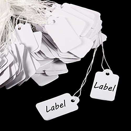 Outus 500 Pcs Price Tags String White