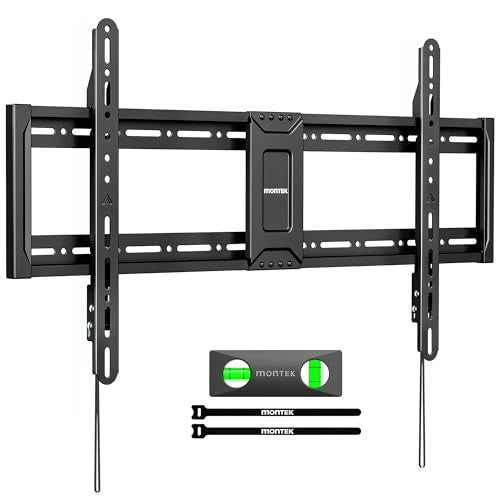 monTEK Heavy Duty Fixed TV Wall Mount for 43–95 Inch TVs, 200lbs Capacity - size: 43"-95" Fixed