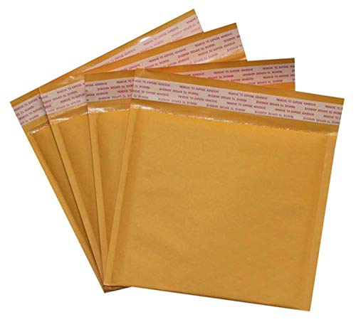 Secure Seal #CD 7.25x8 Kraft Bubble Mailers Padded Shipping Envelopes (Pack of 25) - size: #CD 7.25” x 8”