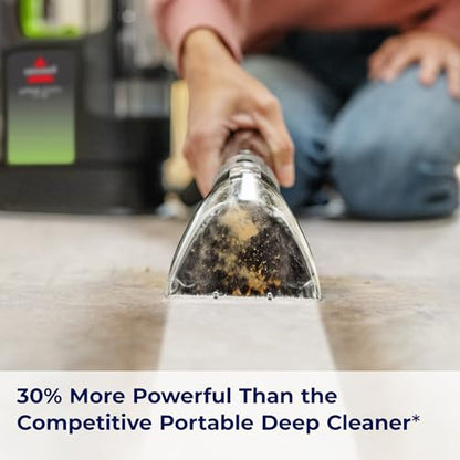 BISSELL Little Green Max Pet Portable Carpet Cleaner, 3860 - style: Little Green Max Pet